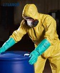 Heavy Duty Chemical Resistant Nitrile Gloves, XL