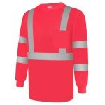 Men's Class 3 High Visibility Long Sleeve Shirts
