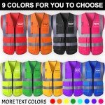 Personalized High Visibility Reflective Safety Vest