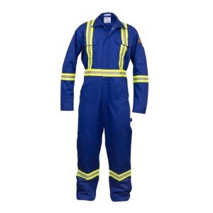 High-Visibility Flame Resistant Coverall - Royal Blue
