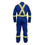 High-Visibility Flame Resistant Coverall - Royal Blue