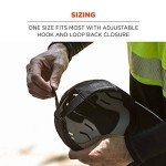 Ergodyne Skullerz Bump Cap Baseball Hat, Black
