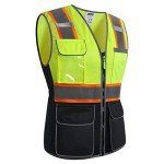 High Visibility Women's Reflective Safety Vest, Large