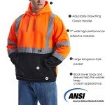 High Visibility Reflective Hoodie for Men