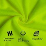 Men's Hi-Vis Reflective Zip Hoodie, Yellow
