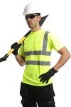 High Visibility Reflective Short Sleeve T-Shirt (XL)