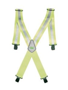 Heavy-Duty Hi-Viz Gear Suspenders by CLC