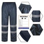 AYKRM Small Navy High Visibility Rain Pants
