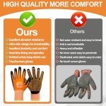 MicroFoam Nitrile Coated Work Gloves - 6 Pairs