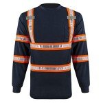 High Visibility Reflective Safety Work Shirts