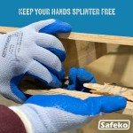 Heavy Duty Latex Palm Coated Safety Gloves