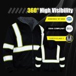 High Visibility Reflective Safety Jackets for Men
