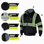 High Visibility Reflective Safety Jackets for Men