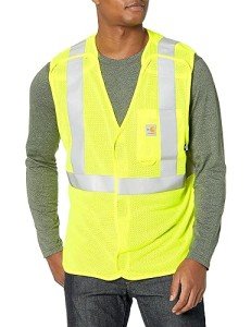 Carhartt Men's High-Visibility Flame Resistant Vest