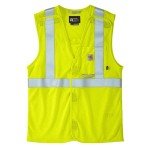 Carhartt Men's High-Visibility Flame Resistant Vest