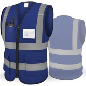 High Visibility Reflective Safety Vest for Adults