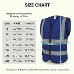 High Visibility Reflective Safety Vest for Adults