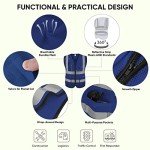 High Visibility Reflective Safety Vest for Adults