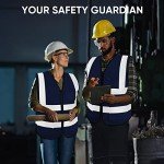 High Visibility Reflective Safety Vest for Adults
