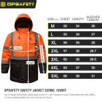 High Visibility Waterproof Safety Jacket with Hood