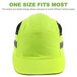 Lightweight Reflective Bump Cap for Safety Protection