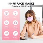 20-Pack Multi-Color KN95 Face Masks for Adults