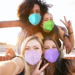 20-Pack Multi-Color KN95 Face Masks for Adults