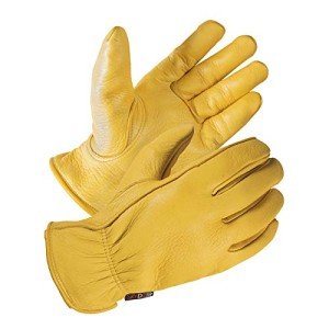 SKYDEER Premium Genuine Deerskin Work Gloves