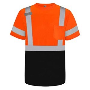 Hi-Vis Class 3 Reflective Safety Work Shirts