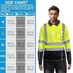 Hi-Vis Safety Polo Shirts – 6 Pack Set