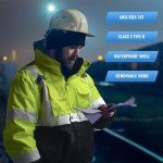 High Visibility Waterproof Safety Jackets for Men