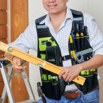 MELOTOUGH Reflective Tool Vest with Phone Holder