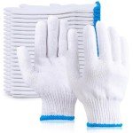 Heat Resistant White Gloves for Cooking and Safety