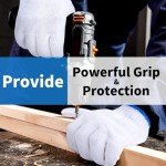 Heat Resistant White Gloves for Cooking and Safety