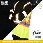 Hi-Vis Yellow Reflective Hoodie - X-Large