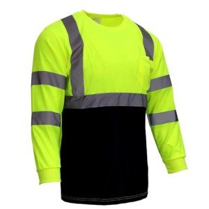 High-Visibility Reflective Safety Shirt for Men