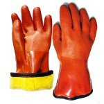 Insulated Waterproof Oil Resistant Work Gloves (Large)
