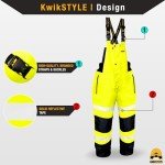 RIVER OTTER Waterproof Insulated Rain Bib - Yellow