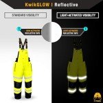 RIVER OTTER Waterproof Insulated Rain Bib - Yellow