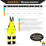 RIVER OTTER Waterproof Insulated Rain Bib - Yellow