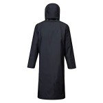 High Visibility Waterproof Reversible Raincoat - Yellow/Black