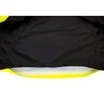High Visibility Waterproof Reversible Raincoat - Yellow/Black