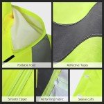 High Visibility Waterproof Rain Suit for Men