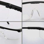 Adjustable Fog-Proof Safety Glasses 5-Pack