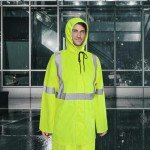 High Visibility Waterproof Rain Suit for Men