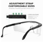 Chicday Anti-Fog Safety Glasses for Eye Protection