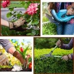 Durable Leather Gloves for Work and Gardening