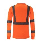 Orange Safety Construction Shirts 3-Pack - X-Large