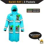 High Visibility Reflective Rain Jacket - Large