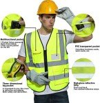 Personalized High Visibility Safety Vest with Logo
